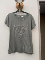 Costes legergroen shirt met 3D tijgerkop XXL, Kleding | Dames, T-shirts, Maat 46/48 (XL) of groter, Ophalen of Verzenden, Zo goed als nieuw