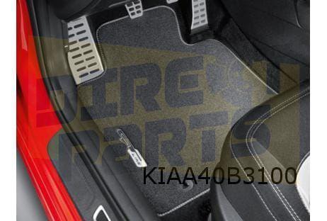 Kia Cee'd Mattenset 'velours' (4x) tekst "GT-line" Origineel, Auto-onderdelen, Interieur en Bekleding, Kia, Nieuw, Verzenden