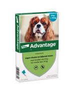 2 pipetten ontvlooiing van Advantage 4-10kg hond, Dieren en Toebehoren, Ophalen of Verzenden, Nieuw