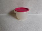Tupperware Servalier Bowl 13 cm. Transparant Rood Deksel, Huis en Inrichting, Keuken | Tupperware, Ophalen of Verzenden, Zo goed als nieuw