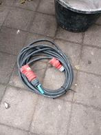 Krachtstroomkabel 32A 5 polig en 15meter lang, Doe-het-zelf en Verbouw, Elektra en Kabels, Ophalen of Verzenden, Gebruikt, Kabel of Snoer