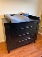 Commode zwart met vergrootblad (evt bijpassende kledingkast), Ophalen, 50 tot 70 cm, 90 tot 105 cm, 100 cm of meer