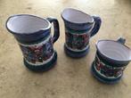 Dokkum aardewerk 3 delig., Antiek en Kunst, Antiek | Keramiek en Aardewerk, Ophalen of Verzenden