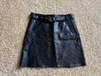 Capsule leren rok /leer look zwart mt. 1 (Xs/s), Zwart, Ophalen of Verzenden, Zo goed als nieuw, Capsule