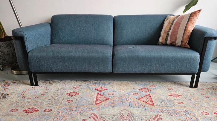 Harvink bank type Flink, Huis en Inrichting, Banken | Bankstellen, Gebruikt, Rechte bank, Tweepersoons, 200 tot 250 cm, 75 tot 100 cm