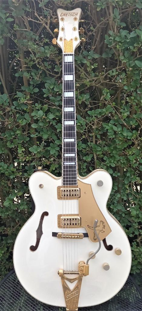 Gretsch 7594 White Falcon II – 1990, Muziek en Instrumenten, Snaarinstrumenten | Gitaren | Elektrisch, Gebruikt, Semi-solid body