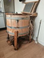 Vintage Houten Wasmachine met Wrijfplank, Antiek en Kunst, Ophalen