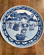 Mooi delfts blauw pannenkoekenbord Blond Amsterdam, Antiek en Kunst, Ophalen