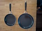 BK Intelligence pannen 24 en 28 cm, Huis en Inrichting, Ophalen, Zo goed als nieuw, Rvs, Pannenset