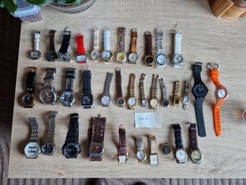 Groot assortiment horloges, Tissot Guess Armani Rosefield. beschikbaar voor biedingen