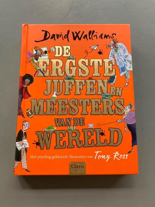 David Walliams - De ergste juffen en meesters van de wereld, Boeken, Kinderboeken | Jeugd | onder 10 jaar, Zo goed als nieuw, Ophalen of Verzenden
