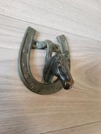 Vintage Paardenhoofd Deurklopper, Antiek en Kunst, Ophalen of Verzenden
