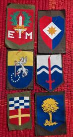Militaire emblemen. Los te koop., Ophalen of Verzenden, Landmacht, Nederland, Embleem of Badge