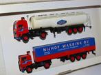 1/87 Herpa  Nijhof Wassink 2 x Volvo, Verzenden, Nieuw, Bus of Vrachtwagen, Herpa