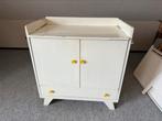 Vintage commode jaren 60, Gebruikt, 50 tot 70 cm, 75 tot 100 cm, Opstaande rand