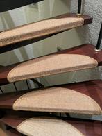 Trapmatten - 13 stuks - Zo goed als nieuw!, Huis en Inrichting, Minder dan 50 cm, 50 tot 100 cm, Beige, Ophalen of Verzenden
