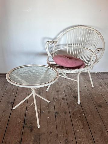 Mooi wit vintage kindersetje!! beschikbaar voor biedingen