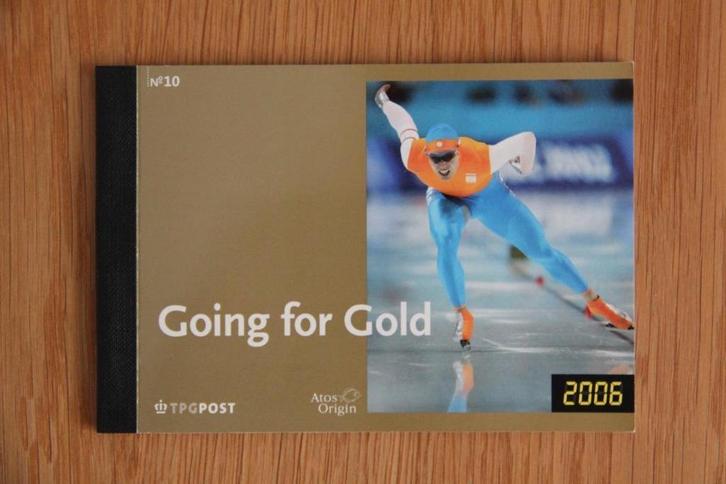Postzegelboekje Going for Gold 2006 met hologramzegels, Postzegels en Munten, Postzegels | Nederland, Postfris, Na 1940, Ophalen of Verzenden