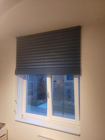 Blauwe raambekleding jaloezie 142 x 203 cm beschikbaar voor biedingen