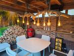 Mooie Hanglamp Boomstam, Ophalen, Gebruikt, Hout, 75 cm of meer