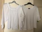 3 modieuze witte shirts maat M/L, Maat 38/40 (M), Ophalen of Verzenden, Wit, Zo goed als nieuw