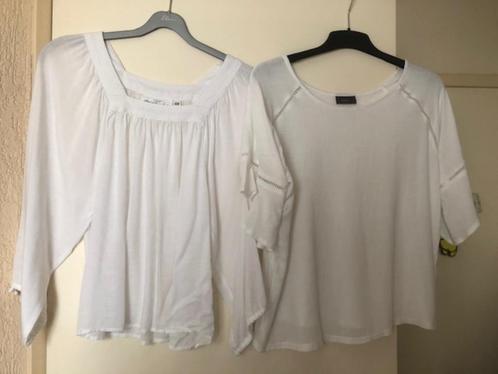 3 modieuze witte shirts maat M/L, Kleding | Dames, T-shirts, Zo goed als nieuw, Maat 38/40 (M), Wit, Korte mouw, Ophalen of Verzenden