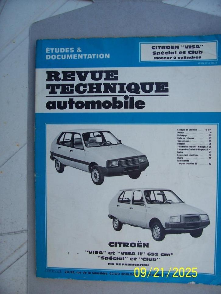 revue technique franse oldtimers, Boeken, Auto's | Boeken, Gelezen, Overige merken, Ophalen of Verzenden
