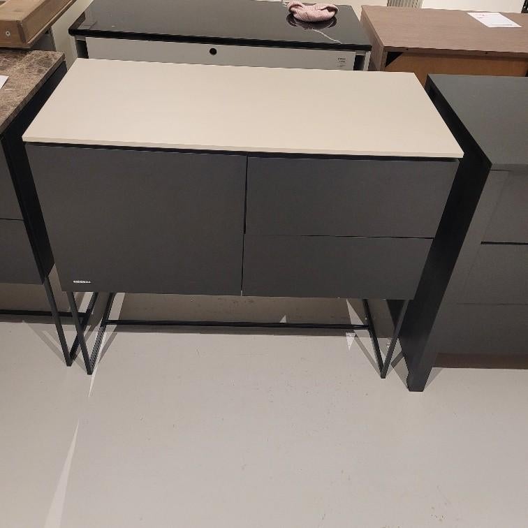 kidsmill intens commode zwart/zand, Ophalen, 50 tot 70 cm, 105 cm of meer, Voetruimte