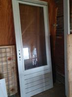 buitendeur, Doe-het-zelf en Verbouw, Deuren en Horren, Ophalen, 80 tot 100 cm, 215 cm of meer, Hout