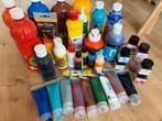 Acryl, plakkaat qouche verf en ecoline, Hobby en Vrije tijd, Schilderen, Ophalen of Verzenden, Gebruikt, Acrylverf