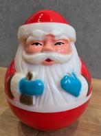 Vintage tuimelaar tuimel kerstman met geluid, Ophalen of Verzenden, Gebruikt