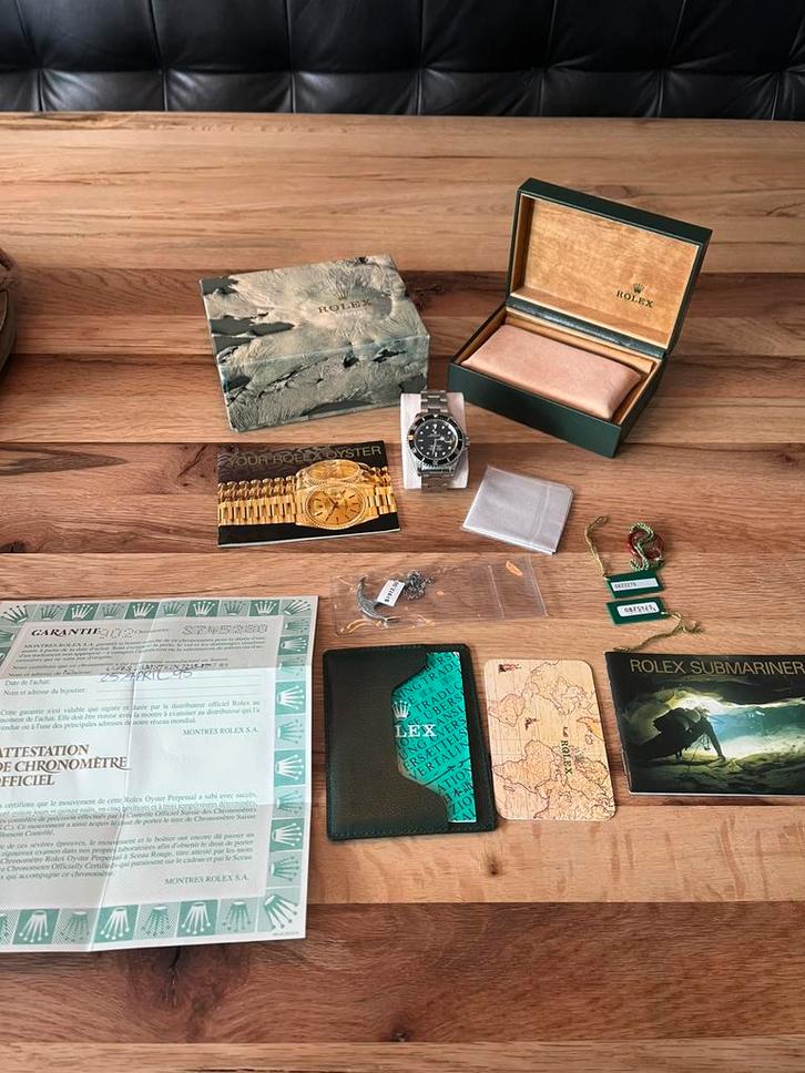 Rolex submariner, Sieraden, Tassen en Uiterlijk, Horloges | Antiek, Overige merken, Staal, 1960 of later, Ophalen of Verzenden