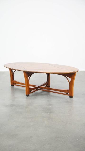 Ovale Schuitema salontafel met mooie patronen beschikbaar voor biedingen