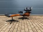Vitra Eames lounge chair met Ottoman. Uit 1983 met invoice!, Huis en Inrichting, Fauteuils, Ophalen of Verzenden, Knoll togo mah jong cassina b&b italia sede artifort edra flos