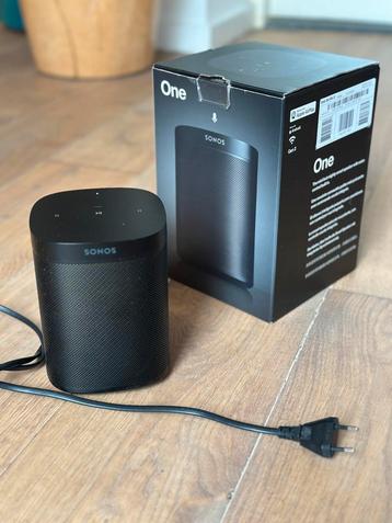 Sonos One zwart compleet in doos beschikbaar voor biedingen