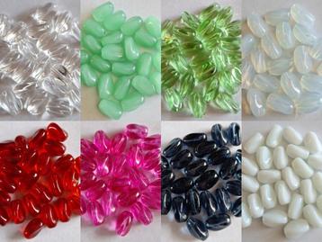 Mooie glas kralen met twist 10 mm meerdere kleuren beschikbaar voor biedingen