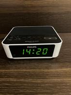 Philips wekkerradio z.g.a.n., Witgoed en Apparatuur, Wekkers, Ophalen of Verzenden, Zo goed als nieuw, Digitaal