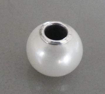 Trollbeads WITTE PAREL beschikbaar voor biedingen