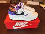 Nike Air Max 1 DNA Purple 44.5, Wit, Nike, Ophalen of Verzenden, Sneakers of Gympen