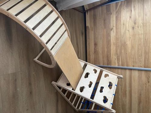 Klimtoestellen hout 1-6jaar, Kinderen en Baby's, Speelgoed | Houten speelgoed, Gebruikt, Overige typen, Ophalen