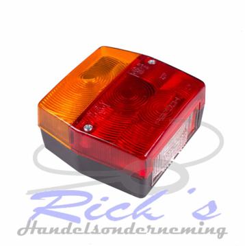 Achterlicht Aspock minipoint 93 x 99 mm met kentekenverlicht beschikbaar voor biedingen
