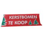 Kerstboom te koop banner 3 stuks, Diversen, Kerst, Ophalen, Zo goed als nieuw