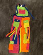 Carnavals tuinbroek maat m (valt als s), Maat 38/40 (M), Carnaval, Ophalen of Verzenden, Kleding