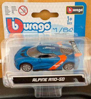 Burago 3 inch Alpine A110 (1:64) beschikbaar voor biedingen