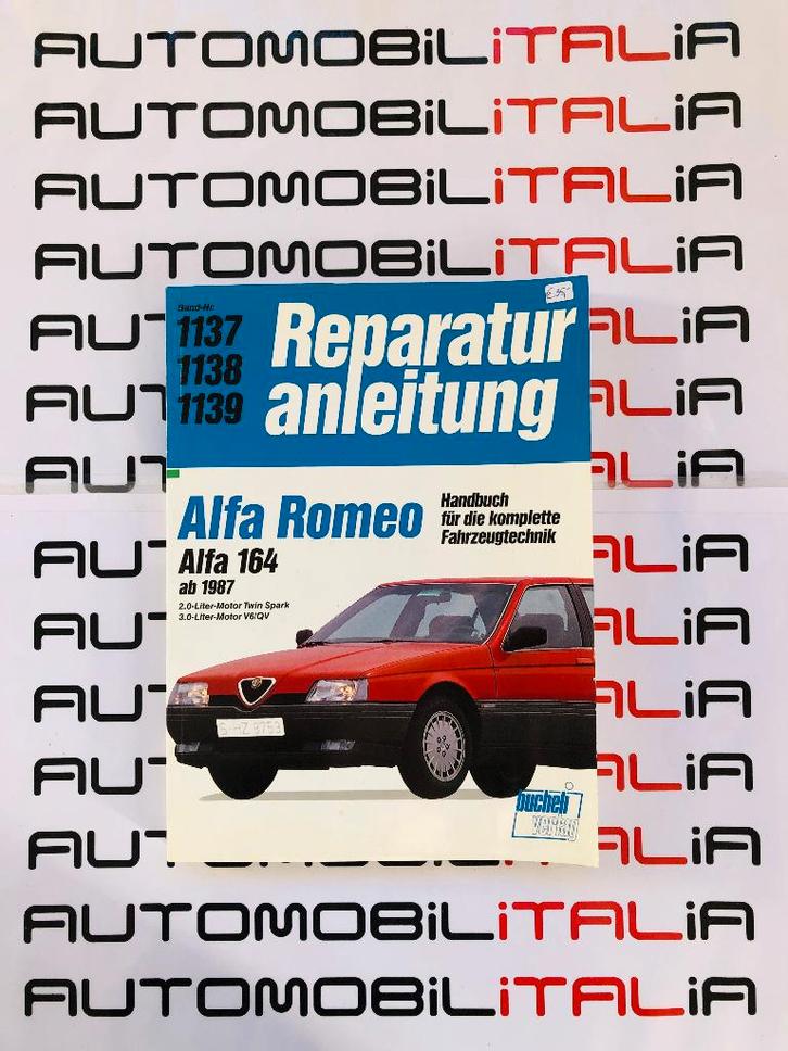 Alfa Romeo164 Reparatur Anleitung Bucheli Verlag, Auto diversen, Handleidingen en Instructieboekjes, Ophalen of Verzenden