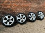 Saab ALU59 velgen 17” met goede banden, Auto-onderdelen, Banden en Velgen, Ophalen, 17 inch, Zomerbanden, 225 mm
