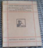 Onze oude boerenhuizen. Herman van der Kloot Meyburg. 1912., Ophalen of Verzenden, Zo goed als nieuw