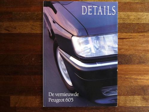 Peugeot 605 (1994/1995), Boeken, Auto's | Folders en Tijdschriften, Nieuw, Peugeot, Ophalen of Verzenden