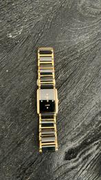 Rado jubile zwart goud horloge met diamanten, Ophalen, Zo goed als nieuw, Polshorloge, Overige merken