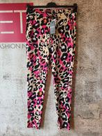 Mi Piace travel broek fuchsia leopard M/38 NIEUW twv €69.95, Kleding | Dames, Broeken en Pantalons, Nieuw, Lang, Maat 38/40 (M)